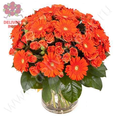 Букет «Огненная страсть» 