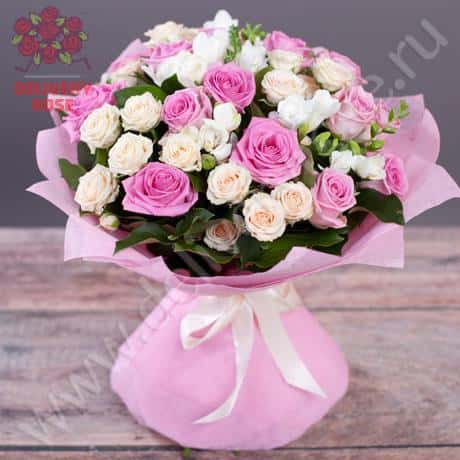 Букет «С Днем Рождения» (средний)