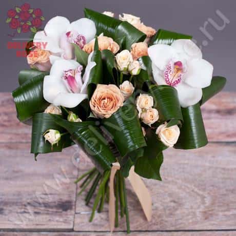 Букет «Капучино со сливками»