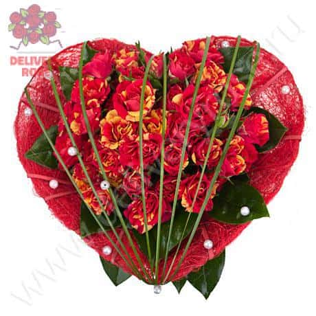 Букет «Ты в моём сердце»