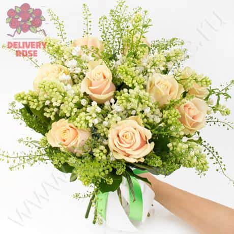 Букет с сиренью «Нежная сирень»